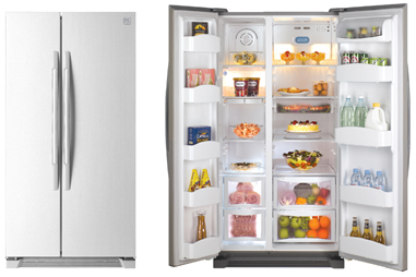 Side By Side Refrigerator 618L