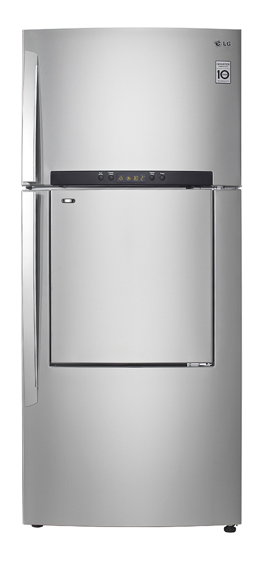 Stainless Steel VCM Top Freezer with Door-In-Door™ 507L