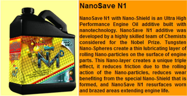 NanoSave N1 Gallon Additive Concentrate