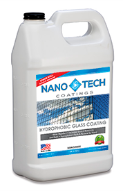 Hydrophobic Glass Coating