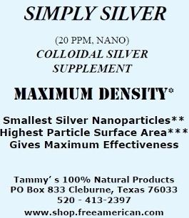 Tammy's Nano Collodial Silver