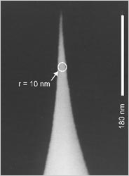 SuperSharpSilicon - SEIKO Microscopes - Non-Contact / Tapping Mode - High Force Constant - Reflex Coating
