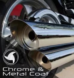 Bike Chrome & Metal Coat
