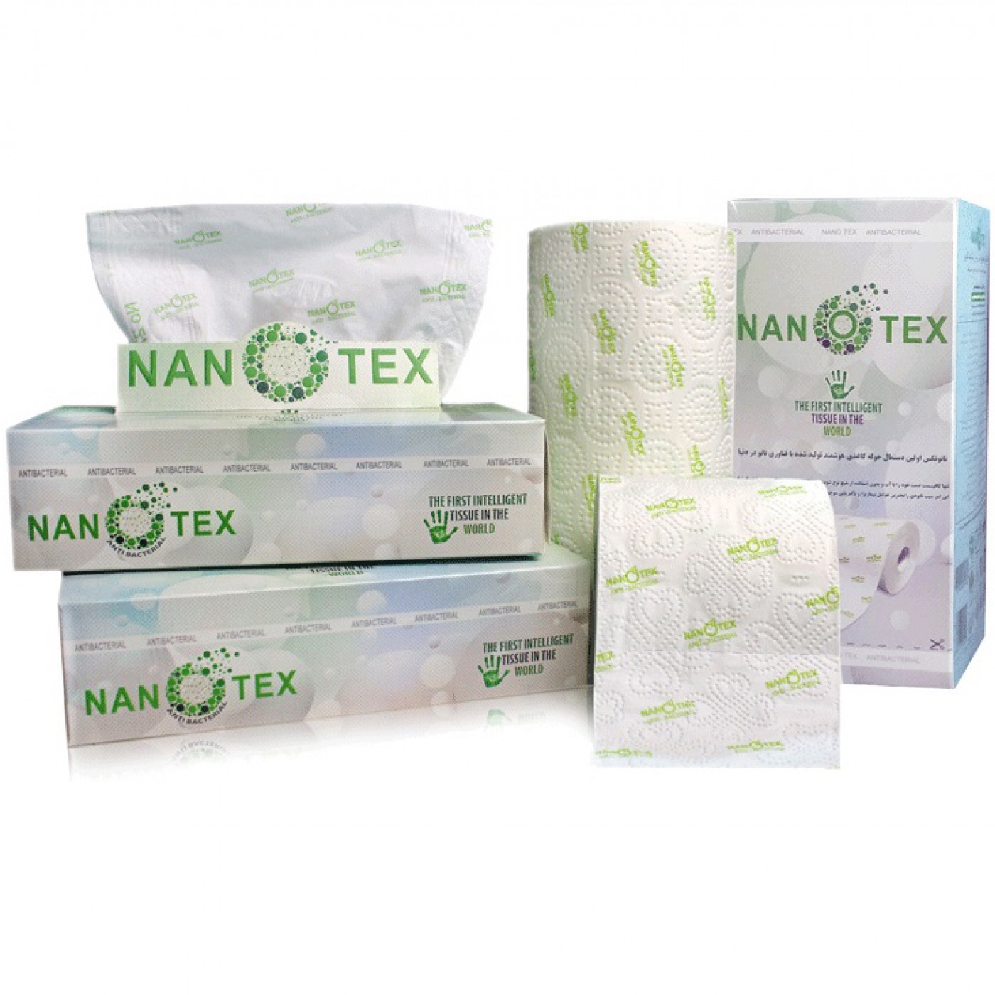 Antibacterial paper towels(NANOTEX)