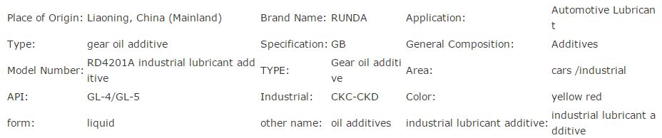 Gear oil additive GL-4/GL-5 industrial lubricant additive