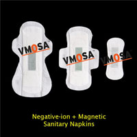 Nagative ion + Nano Silver Sanitary Napkins