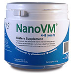 NanoVM 4 to 8 Years Nutrition Information
