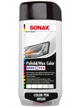 SONAX Polish & wax color NanoPro