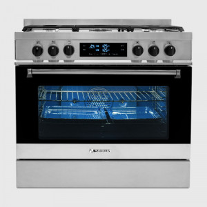 Oven with Oleophobic Cover