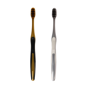 Black Charcoal Toothbrush Nano Silver Bristle Tooth Brush