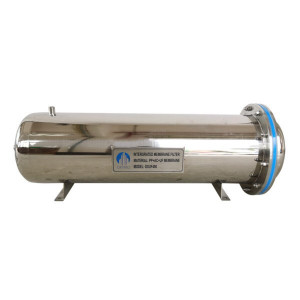 Gravity filter water treatment