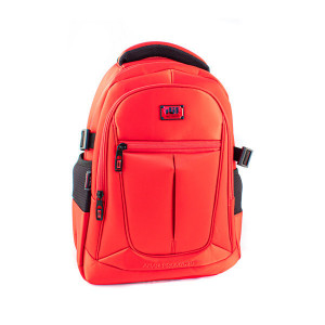Bags and backpacks with antibacterial external surface