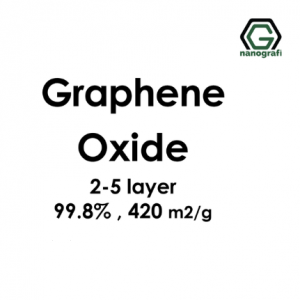 Graphene Oxide, 2-5 Layer, Dia: 7,5 µm, SA: 420 m2/gr