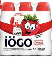 IÖGO 6*93 mL drinkable yogurt strawberry