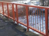 Fiberglass barrier railings