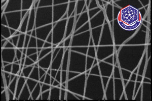 Nanofiber-coated polypropylene filter media