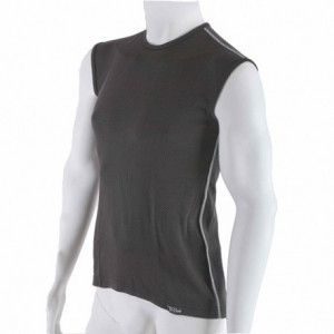 Men's antibacterial sleeveless black shirt An-Atomic