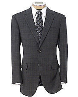 Traveler Collection Regal Fit 2 Button Wool Sportcoat