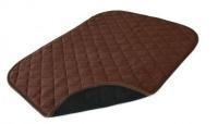 Aleva® Chair Pad Washable - ABSO® 45x45cm Brown Absorbent PU Waterproof Continence