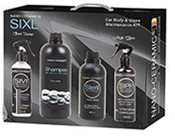 SIXL Ceramic Car KIT Body & Glass & Shampoo (5 Year)