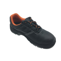 NMSHIELD low cut cow leather S3 steel toe cap and midsole secure toe safety shoe