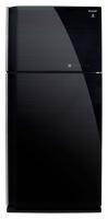 Top Mount Refrigerator with Premium features in Black Glass door finish 585L