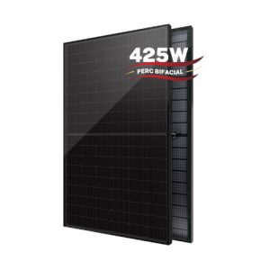 Higon New 420W 425W Full Black Bifacial Half Cell Solar Panel