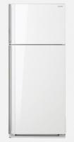 Top Mount Refrigerator with White Glass Door finish 585L