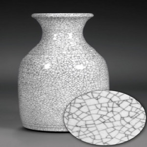 Scarva Nano Colours NAK001 Brilliant White Stoneware Crackle Glaze