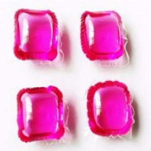 Detergent liquid capsule