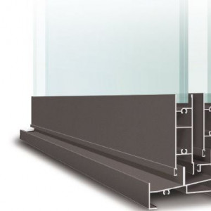 Aluminum extrusion material